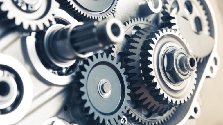 Stages of contract management represented by gears