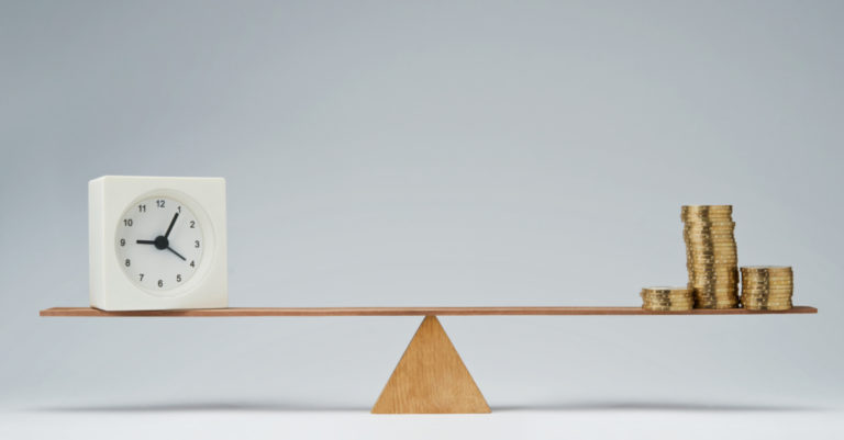 Contract Approvals Done Faster represented by a scale