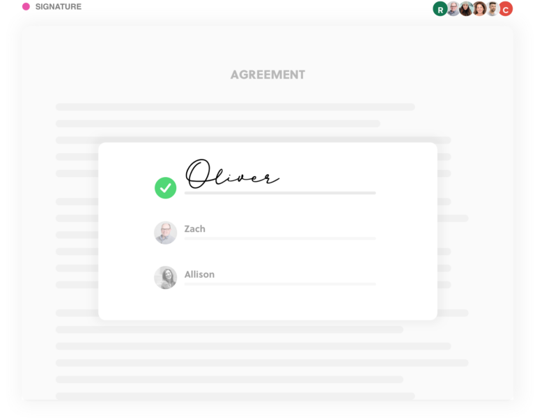Concord Choose any number of signers