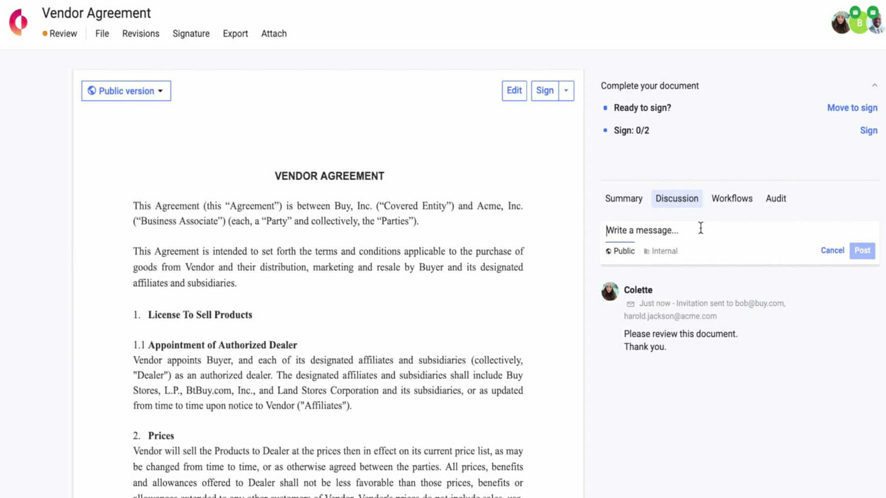 Concord The Best Contract Management Software