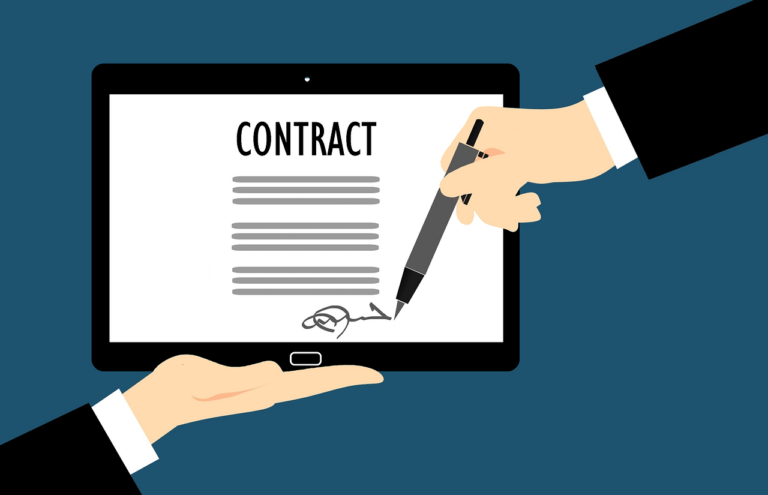 Digital Signature on Digital Contract